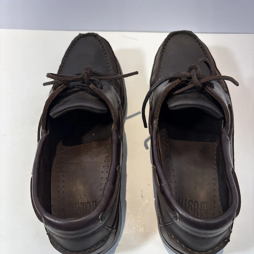 Men's‎ NUNN BUSH Casual Deck Boat Shoes, Size 9W 81955-02 Chocolate Bark